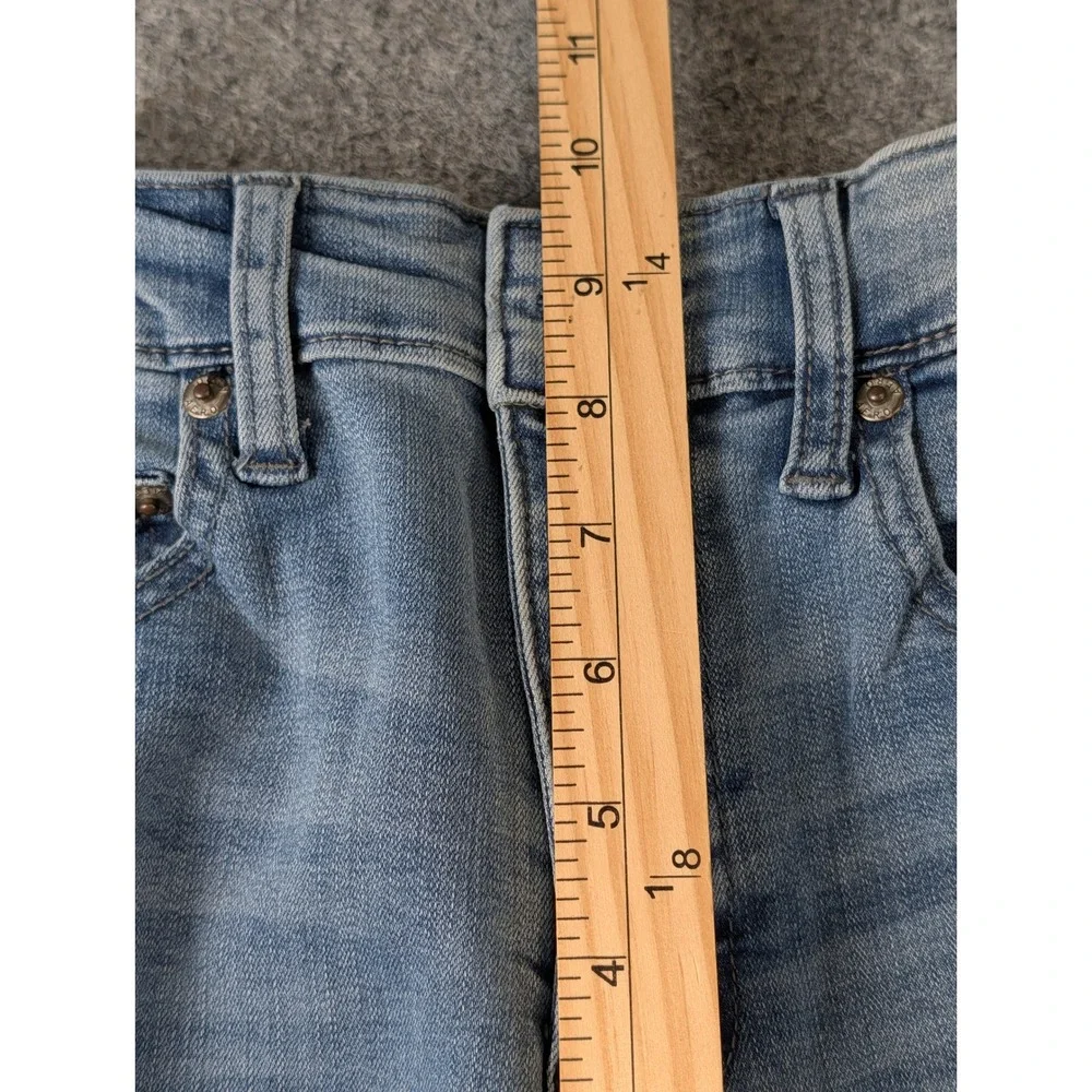 Aeropostale‎ High Rise Jegging Womens 6 Reg Light Wash Blue Skinny Denim Jeans